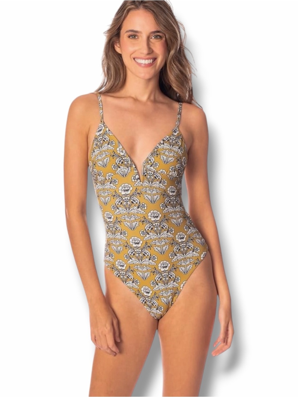 Maaji Women's Maaji Ornate Flowering Parady V Wire One Piece